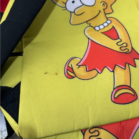 Lisa Simpson Yellow Backpack - Picture 6 of 7